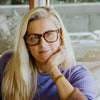 caddis reading glasses - porgy backstage medium - gloss turtle dove by caddis