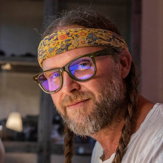 caddis reading glasses - porgy backstage medium - gloss turtle dove by caddis