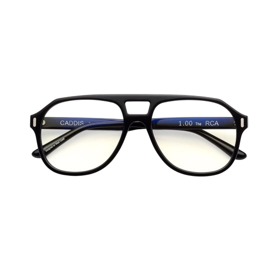 caddis reading glasses - root cause analysis - gloss black by caddis