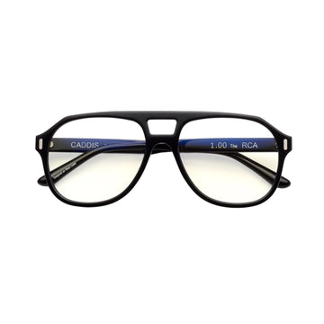 caddis reading glasses - root cause analysis - gloss black by caddis
