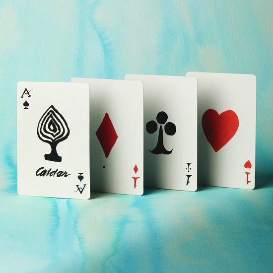 playing cards - calder by art of play