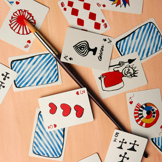 playing cards - calder by art of play