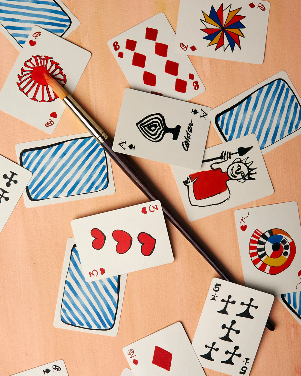 playing cards - calder by art of play