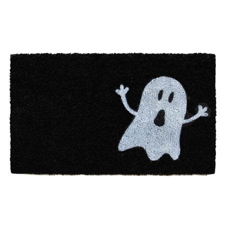 doormat - black/white ghost by calloway mills