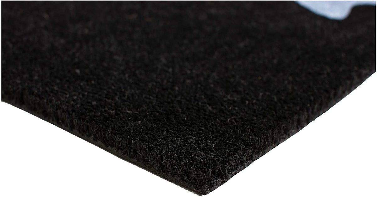 doormat - black/white ghost by calloway mills