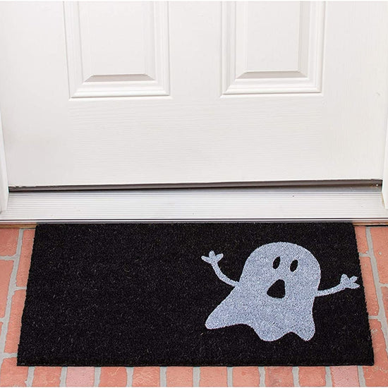doormat - black/white ghost by calloway mills