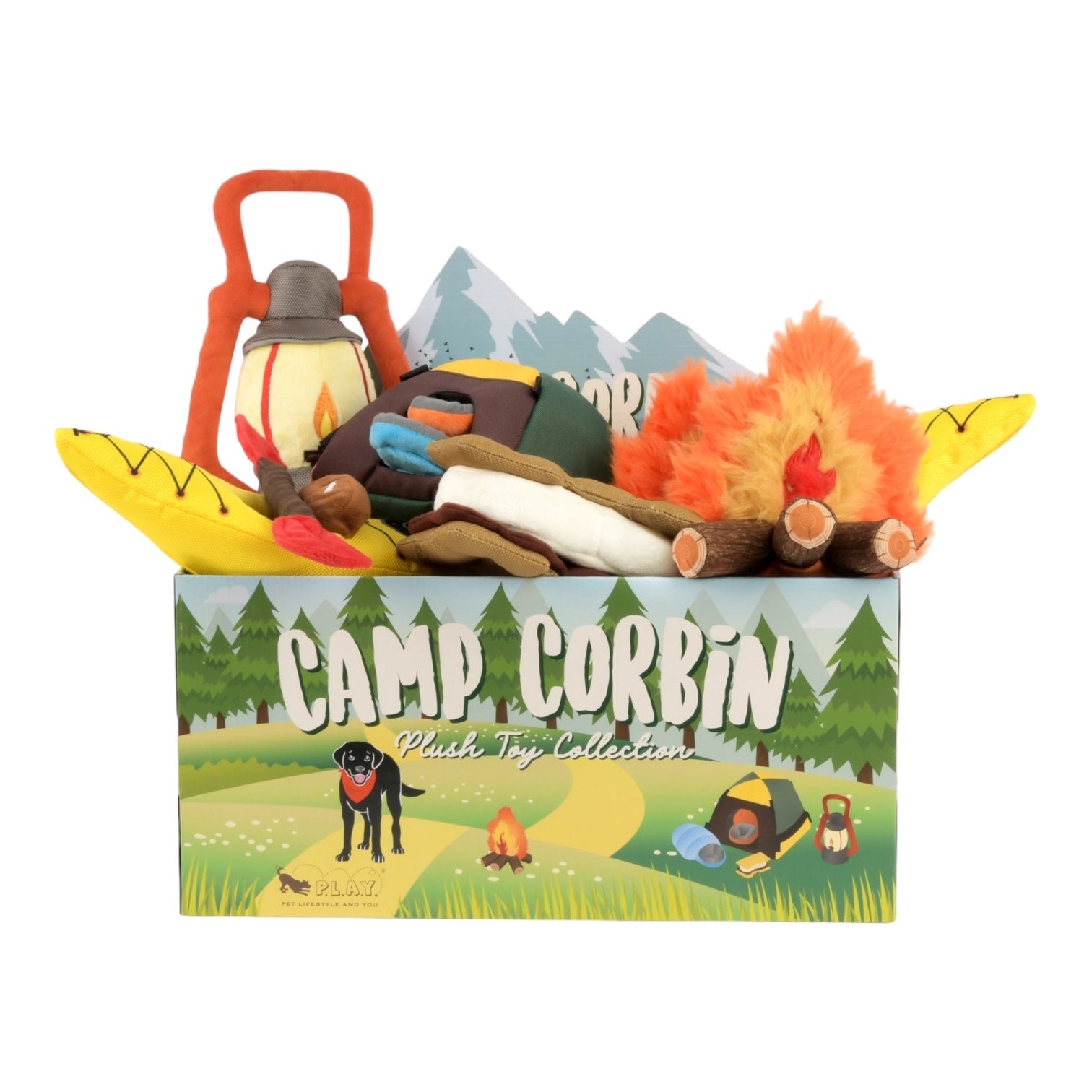 dog toy - camping by p.l.a.y.
