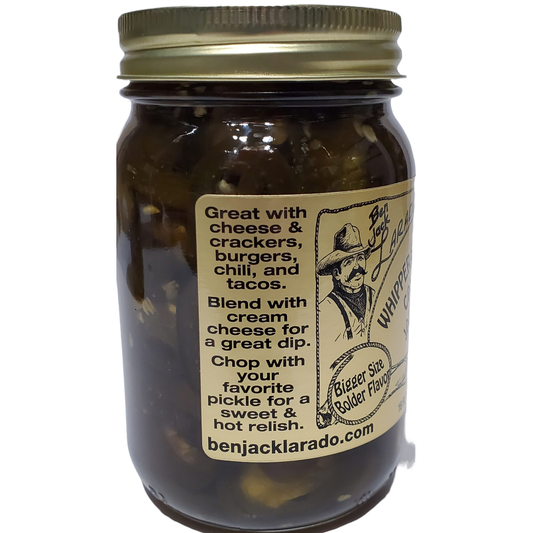 candied jalapeños - "whipper snappers" by ben jack larado's