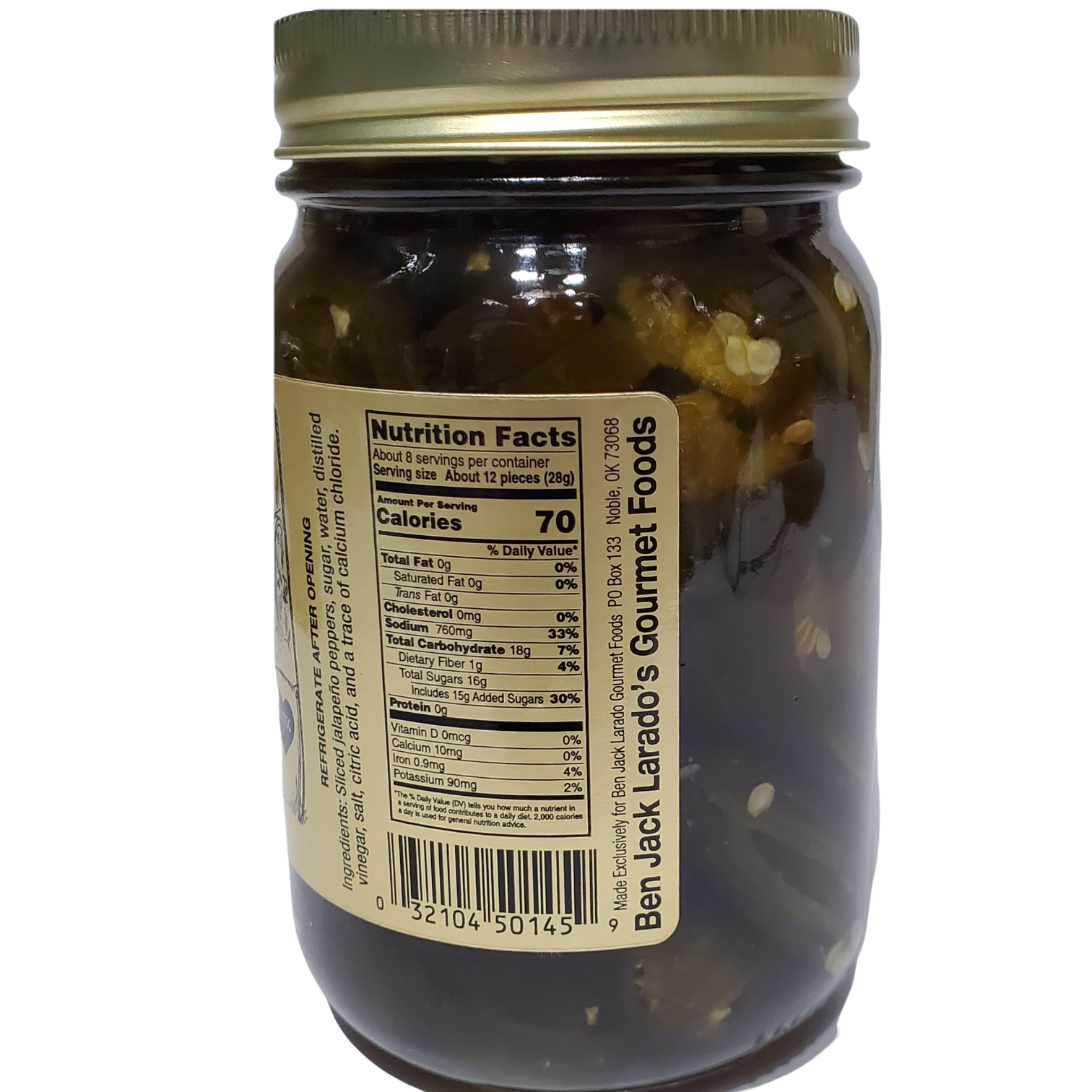 candied jalapeños - "whipper snappers" by ben jack larado's