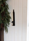 sconce - candle - wrought iron - 14" tall by millstream home