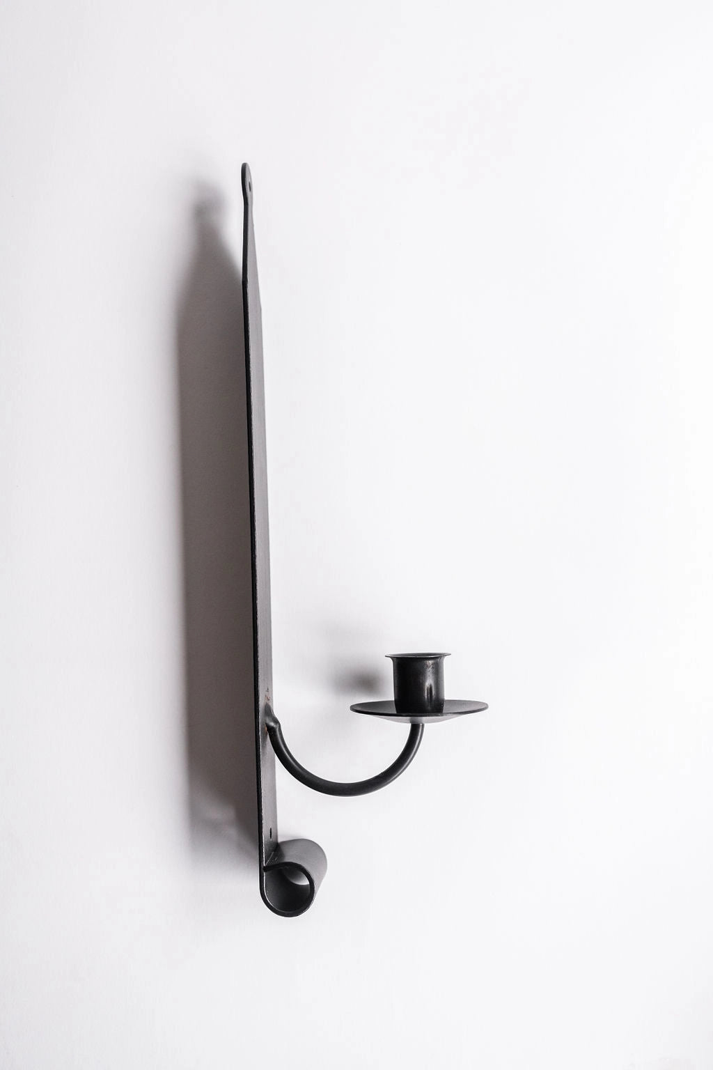 sconce - candle - wrought iron - 14" tall by millstream home