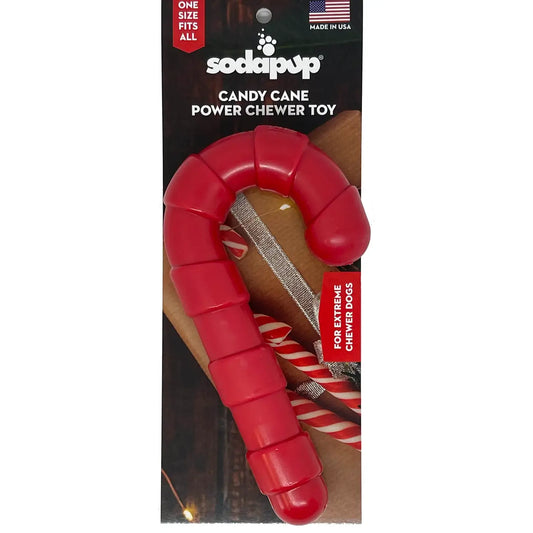 dog toy - nylon candy cane - med/lg by sodapup