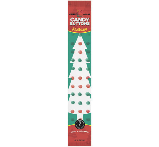 candy - holiday buttons - christmas tree by redstone foods inc