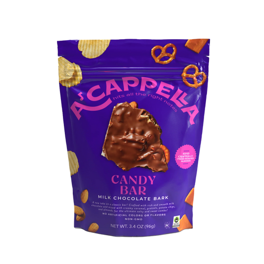 candy - milk chocolate bark - candy bar by redstone foods inc