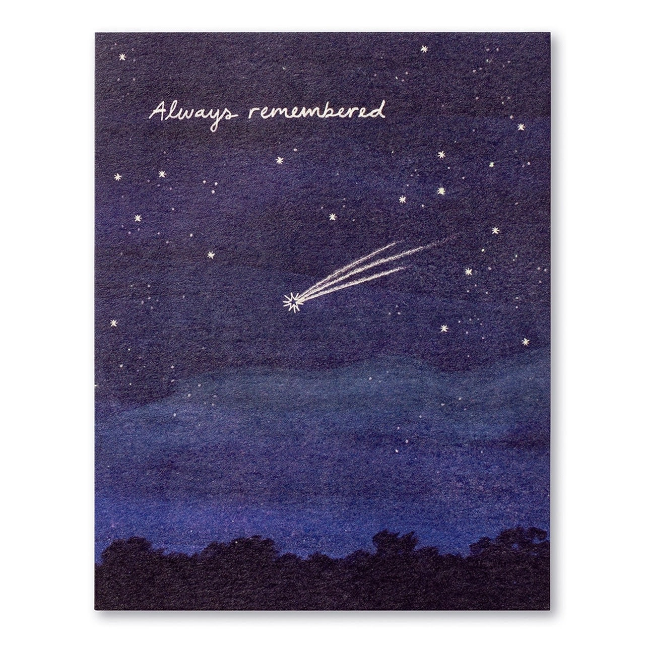 card - sympathy - always remembered by compendium