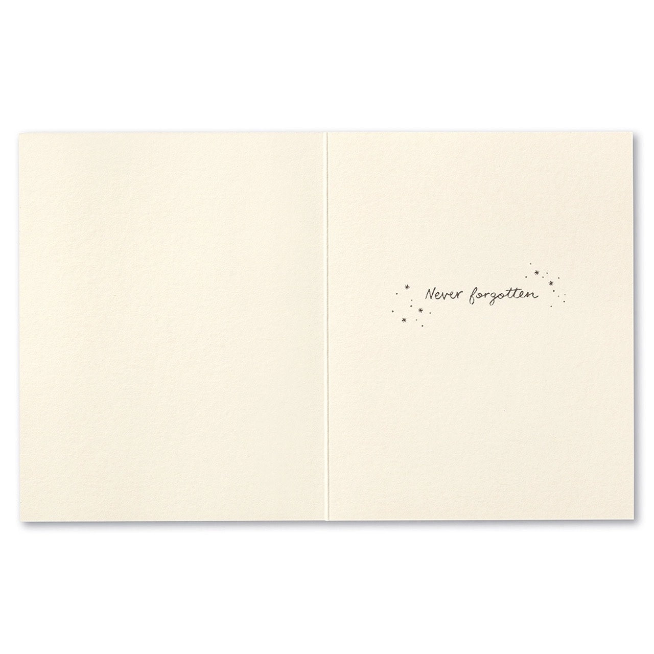 card - sympathy - always remembered by compendium