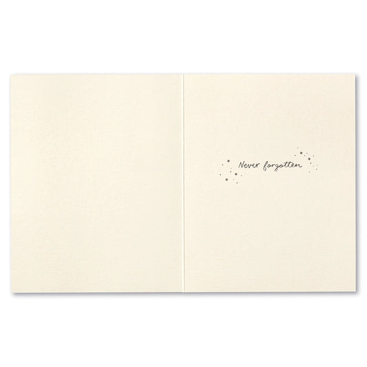 card - sympathy - always remembered by compendium