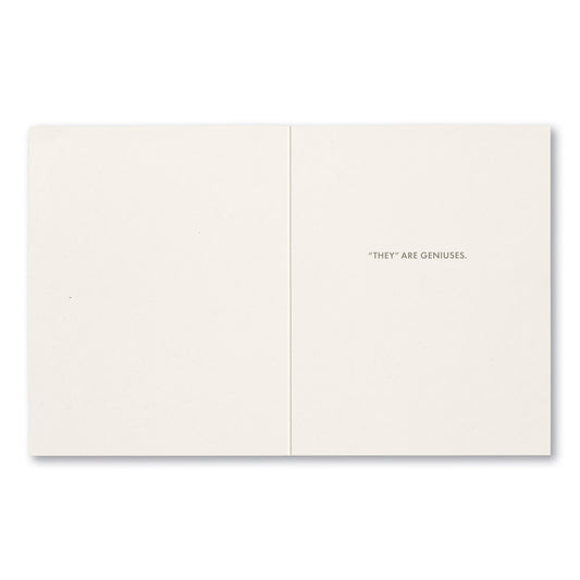 card - funny - glass of wine by compendium