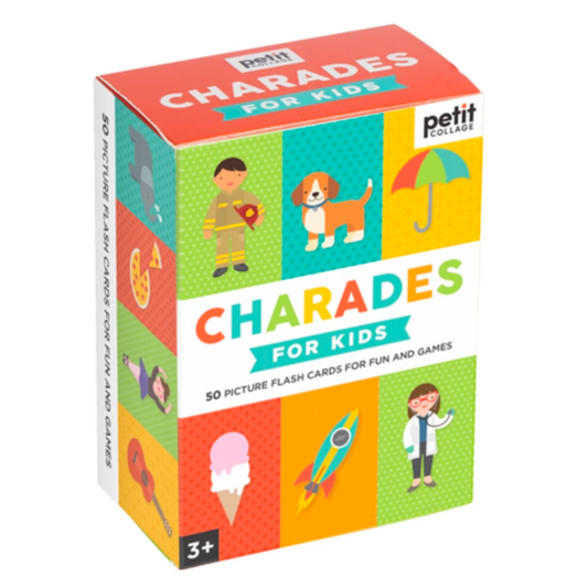 card game - charades for kids by petit collage