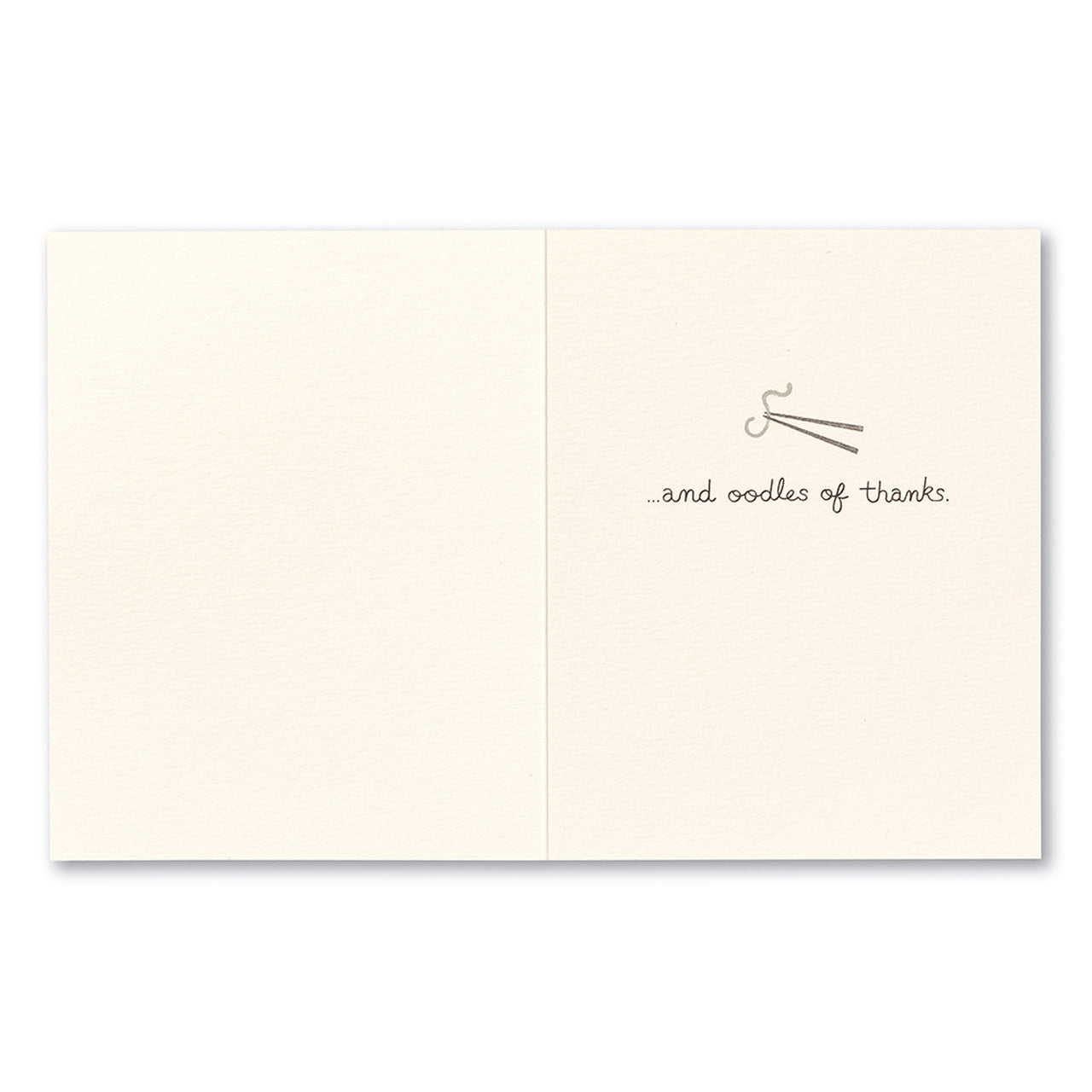 card - thank you - heaps of gratitude by compendium