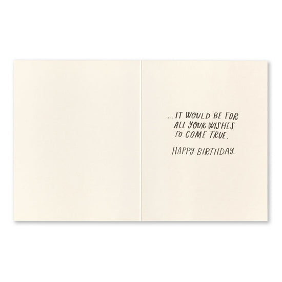 card - bday - if i had one wish by compendium