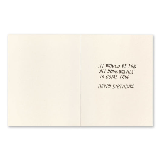 card - bday - if i had one wish by compendium