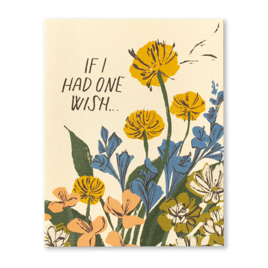 card - bday - if i had one wish by compendium