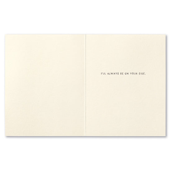 card - encouragement - not going anywhere by compendium