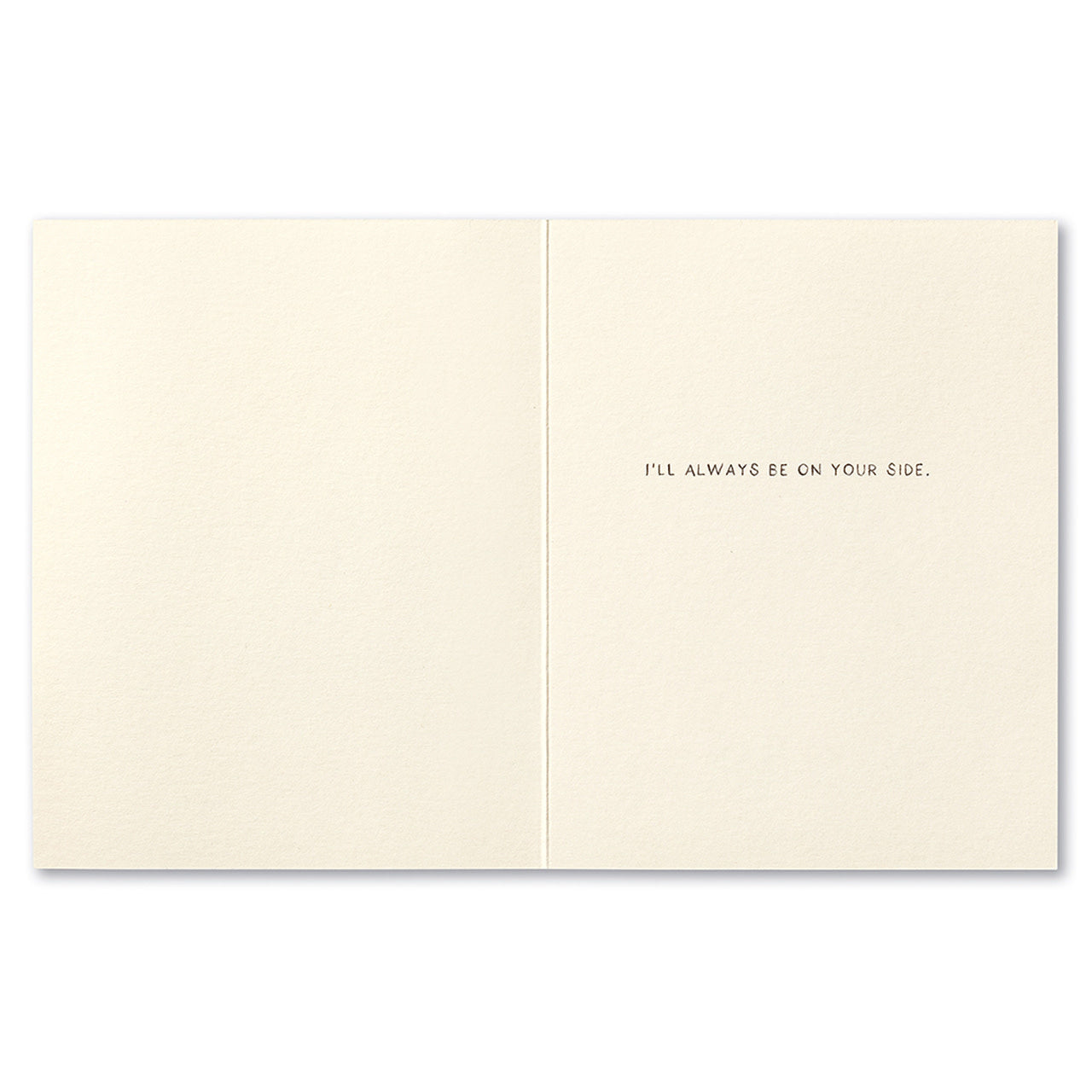 card - encouragement - not going anywhere by compendium
