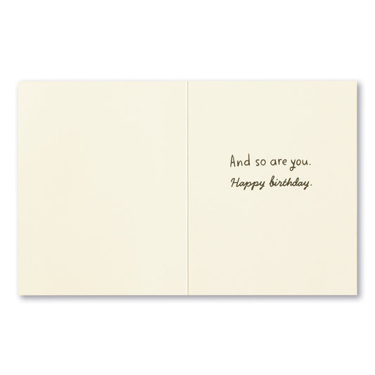 card - bday - life is beautiful by compendium