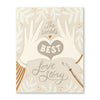 card - wedding - world's best love story by compendium