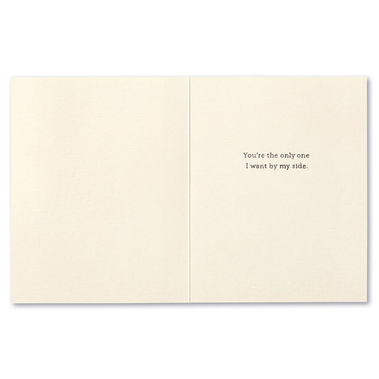 card - anniversary - through ups & downs by compendium