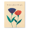 card - friendship - friend like you by compendium