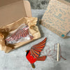 mobile - flying - cardinal by tulia's artisan gallery