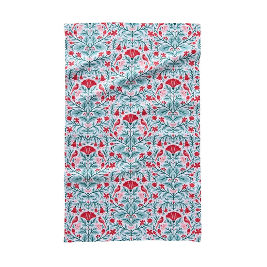 tea towel - microfiber - cardinal by geometry house