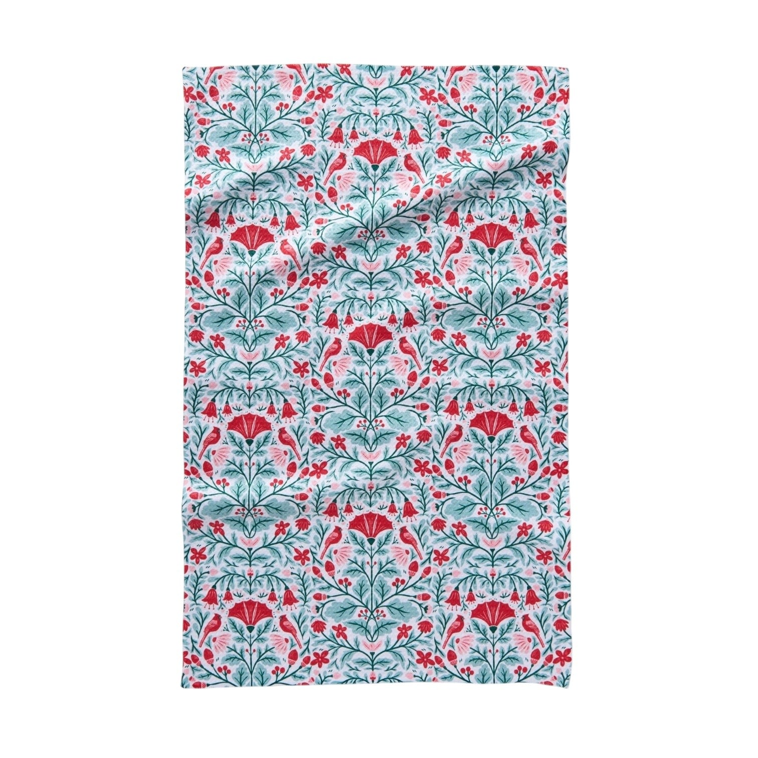 tea towel - microfiber - cardinal by geometry house
