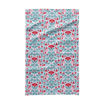 tea towel - microfiber - cardinal by geometry house