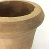 vase - footed - hand-carved paulownia wood by time concept inc.