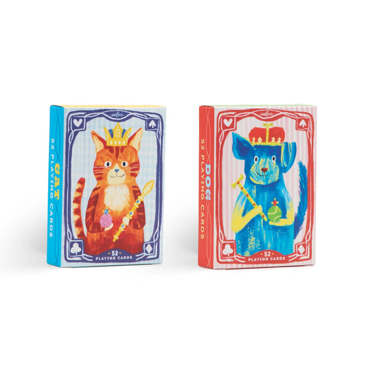 playing cards - cats & dogs by eeboo