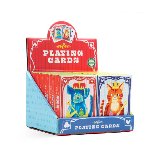 playing cards - cats & dogs by eeboo