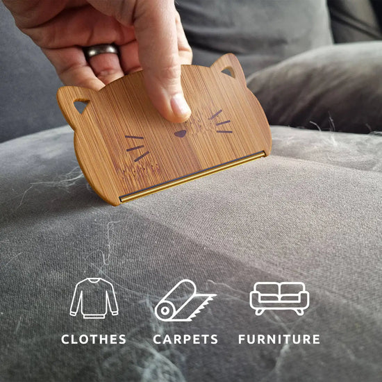pet hair remover - bamboo by pikkii usa