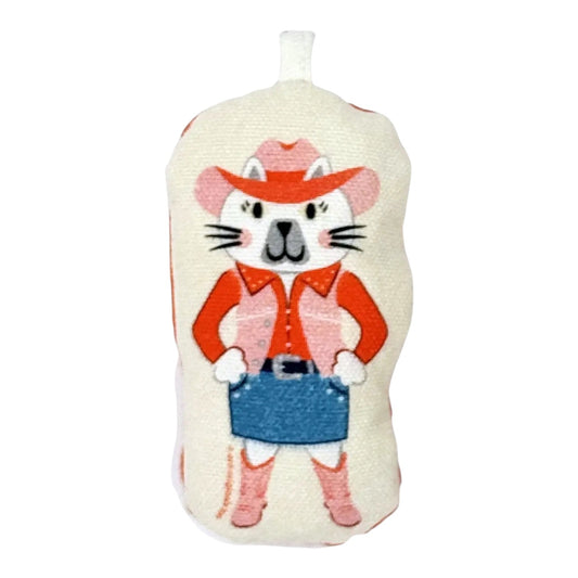 cat toy - crinkle catnip - country music by speckle & spot by oré originals