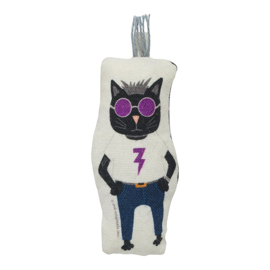 cat toy - crinkle catnip - rock star by speckle & spot by oré originals