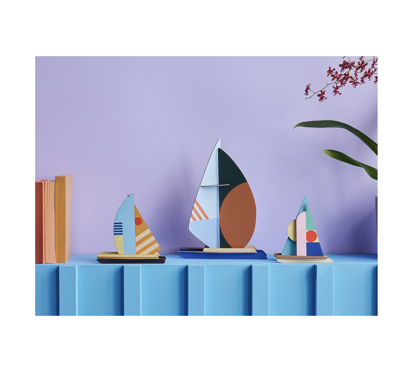3d sailboat puzzle - eclipse catamaran by studio roof