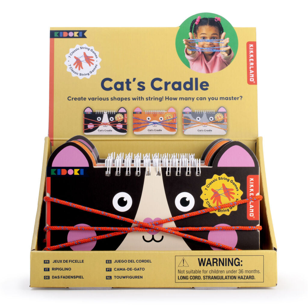 game - cat's cradle by kikkerland