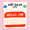 Name Tag | Iron-On | Hello, I'm