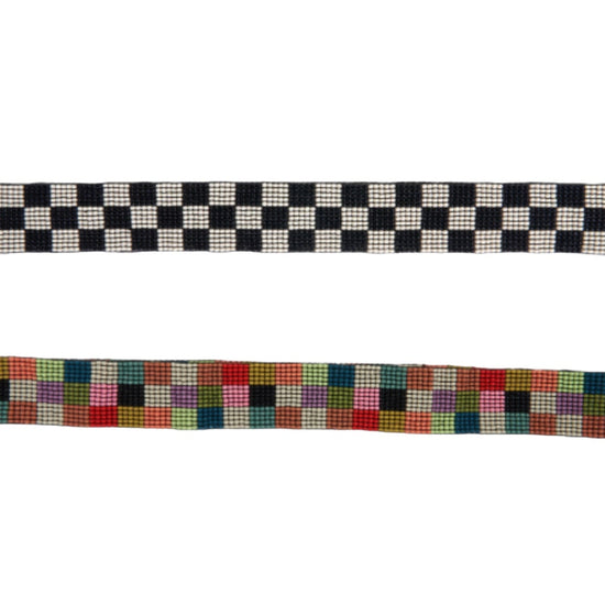 hat band - checkered by ink + alloy