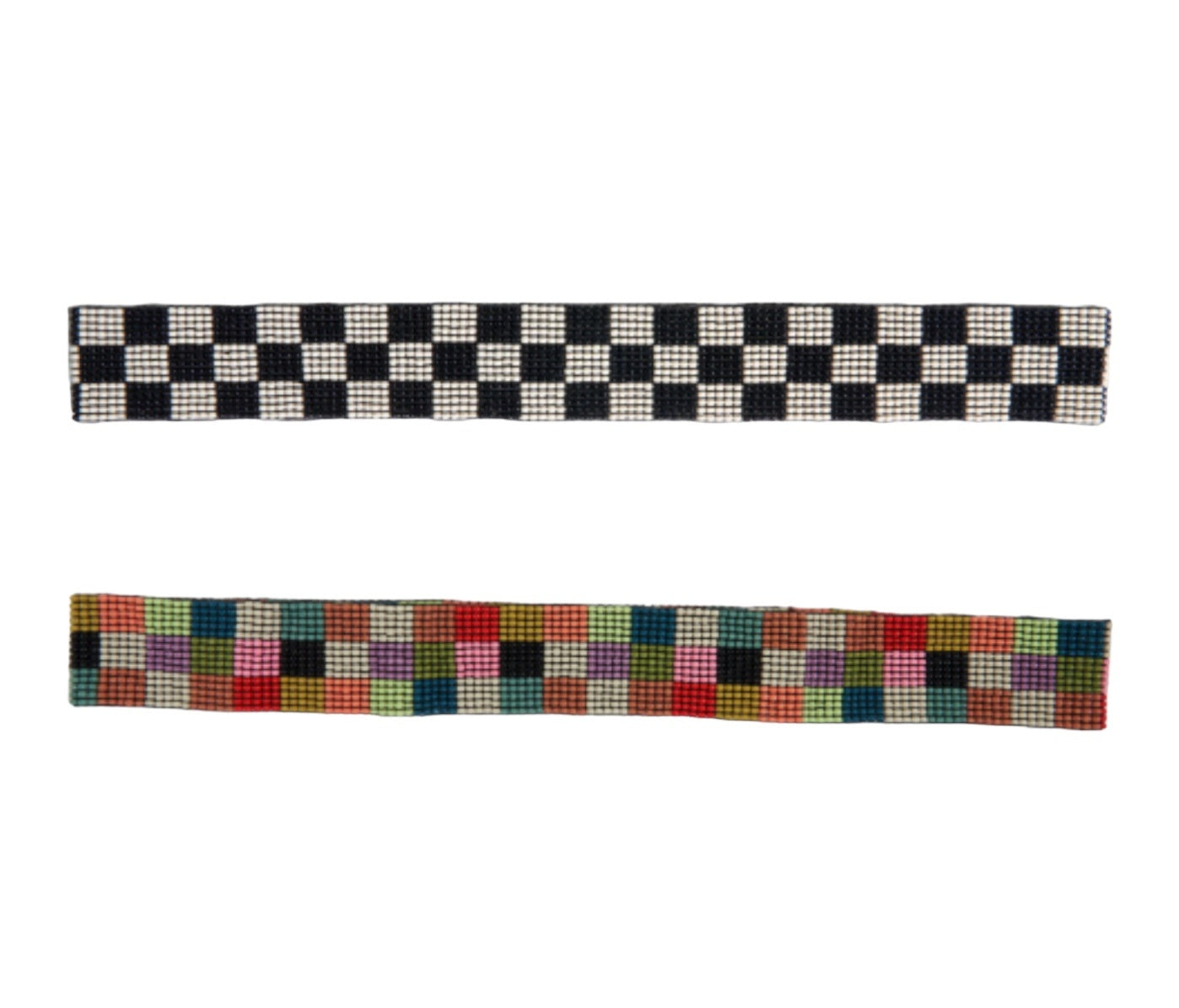 hat band - checkered by ink + alloy
