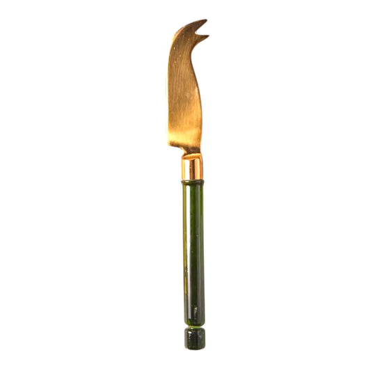 cheese knife - niko glass handle by be home