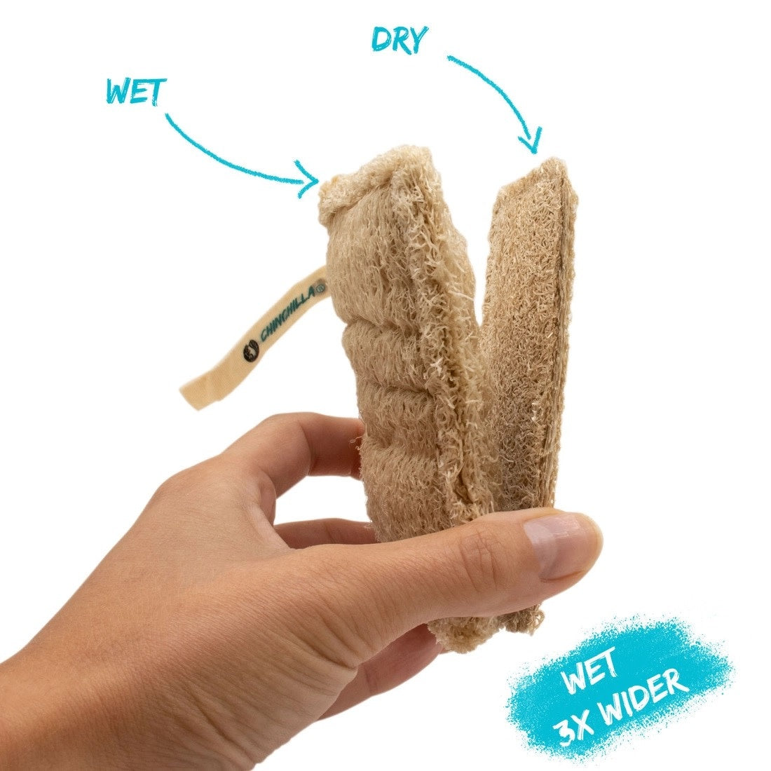 dish sponges - cotton + loofah by chinchilla